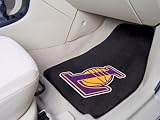 Los Angeles Lakers 2-pc Printed Carpet Car Mat Set 18"x27"
