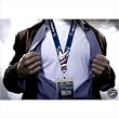 Columbus Blue Jackets Monster-Logo Lanyard with NHL Ticket Holder