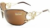 Roberto Cavalli - ROBERTO CAVALLI CAOS 222S Sunglasses Sun Glasses BROWN Lens GOLDMETAL Frame