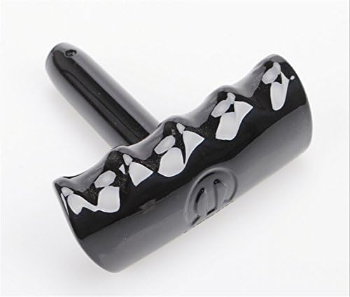 Anny2015 Auto Trans Chrome T-Handle Gear Shift Shifter Knob For Compass Dodge Journey Black