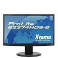 Iiyama ProLite B2274HDS-1 - �cran LCD - TFT - r�tro�clairage par LED - 22" - �cran large - 1920 x 1080 - 250 cd/m2 - 1000:1 - 5000000:1 (dynamique) - 2 ms - 0.248 mm - HDMI, DVI-D, VGA - haut-parleurs - noir