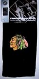 Chicago Blackhawks Embroidered Golf Towel - NHL Sports Team Merchandise