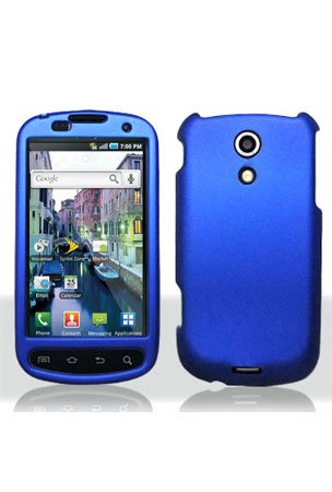 Samsung SPH-D700 Epic 4G Rubberized Shield Hard Case - Dr. Blue