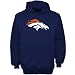 Reebok Denver Broncos Navy Blue Youth Team Logo Pullover Hoody Sweatshirt
