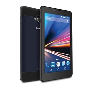 Lava Ivory S 4G Tablet (WiFi and Voice Calling), Black-Blue