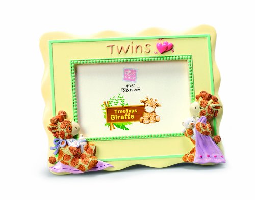 Russ Berrie Treetops Giraffe Photo Frame, Twins Russ Berrie Treetops Giraffe Photo Frame, Twins