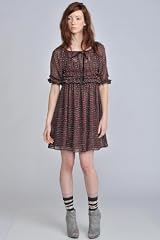 Print Sleeved Dress