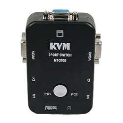 HDE 2 Port VGA/SVGA KVM Switch
