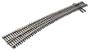 Peco HO Scale Code 83 Electrofrog #7 Left-Hand Turnout