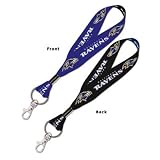 Baltimore Ravens Lanyard Style Keychain NFL National Football League Sports Team Key Strap Key Ring