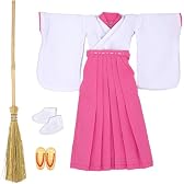 25巫女服 白×ピンク