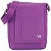 CaseCrown Vertical Multi-Pocket Messenger Bag (Purple) for Apple iPad 2 / iPad 3 / new iPad / Amazon Kindle Fire (tablets & eReaders)