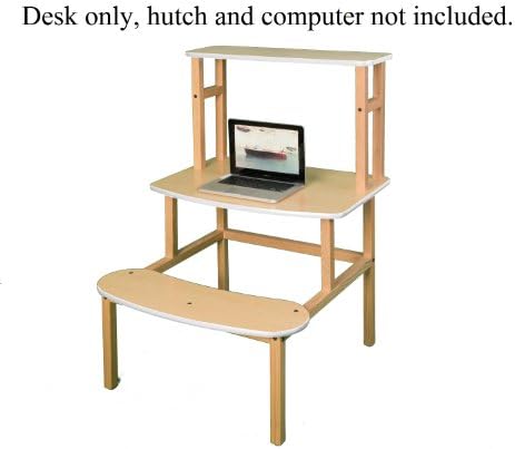 Wild Zoo Student Desk for 1 or 2 Kids - Maple