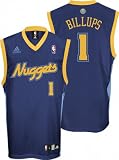 Chauncey Billups Navy Adidas NBA Replica #1 Denver Nuggets Youth Jersey