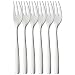 WMF-BISTRO 6 PACK CAKE FORKS IN 18/10 STAINLESS STEEL-1287796040