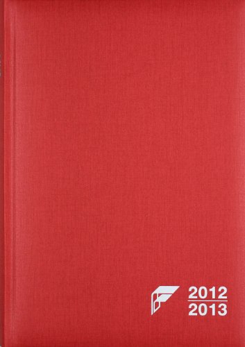 Organisations- und Planungsbuch 2012/2013, rot: Das bewährte Kalenderbuch - jeder Tag hat eine Seite