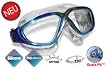 The Aqua Sphere Vista Clear Lens Swimming Mask Aqua