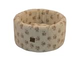 Danish Design Cat Cosy Paw Print Cat Bed