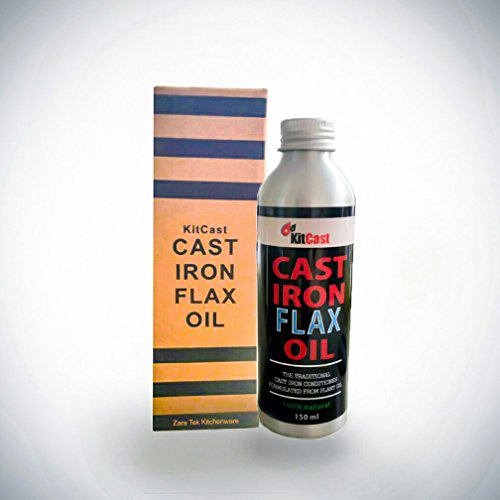 KitCast Traditional Cast Iron Conditioner or Cast Iron Oil for Cast