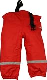 REGENHOSE KETCH rot Fleecefutter Matchhose