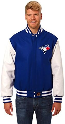 Toronto Blue Jays Wool &amp; Leather Varsity Jacket (X-Large)