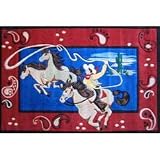 Western Rug - Cowboy