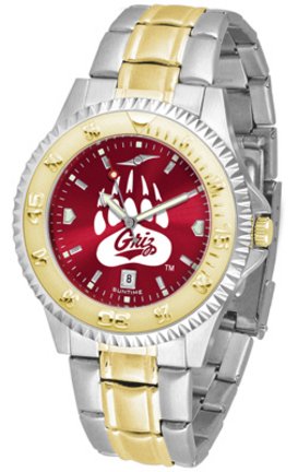 Montana Grizzlies Competitor AnoChrome Two Tone Watch Montana Grizzlies Competitor AnoChrome Two Tone Watch