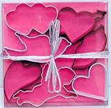 R & M Valentine 7 Piece Cookie Cutter Set