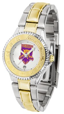 Weber State Wildcats NCAA Womens Competitor Two-Tone Watch