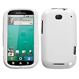 MyBat Motorola Bravo Phone Protector Cover - Solid Ivory White