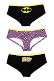 DC Comics Batman Purple Hot Pants 3 Pack