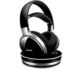 PHILIPS SHD8900 / 00 Wireless HiFi Headphones - black / grey + Standard 3.5 mm / 6.35 mm headphones adapter .