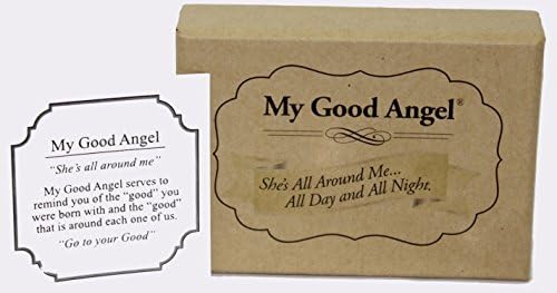 My Good Angel Bag Clip Charm Rose Pearl Soild Stainless Steel