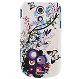 Hard Snap-on Sleeve Shield With SPRING BLOSSOM Design Faceplate Cover Case  ....