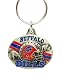 NFL Team Design Key Ring - Buffalo Bills