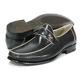 Bruno Magli 'Malazu' Moc Toe Loafers Mens (Wide) - Grey by Bruno Magli