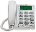 GE 29569GE1 Corded Big Button Speakerphone with Extra Large LCD Display/CID/Call Waiting (White)