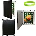 CrazyOnDigital Designed Hand Strap Snap On Leather Case for Apple iPad 2 (Black). CrazyOnDigital Retail Package