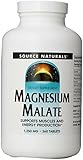 Source Naturals Magnesium Malate 1250mg, 360 Tablets