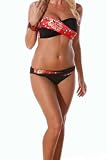 Mantra: Twisted Low-Rise Bottom Women's Swimsuit Separate by Blue Sky Swimwear