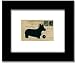 CORGI Antique Postcard Dog Framed Art Print Decor