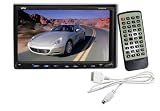 Pyle PLDNV78I 7-Inch Double DIN Touchscreen LCD Monitor with DVD/CD/MP3/MP4/USB/SD/AMFM/RDS/Bluetooth, GPS w/USA/Canada/Me...