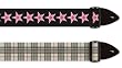 Guitar Straps - Pink Stars and Burberry - 2-Pack
