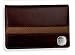 Cross Flip Card Case 1846 Leather Collection Dark Chocolate with Milk Chocolate