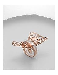 CZ Ring In 92.5 Sterling Silver
