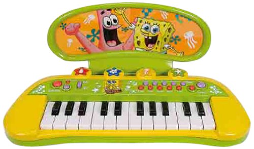 Simba 109498549 - Sponge Bob Musik Keyboard, 34 cm Preisvergleich