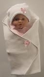 Tiny Infant Girl Burial Gown Set (Three preemie sizes)