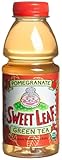 Sweet Leaf Tea, Pomegranate Green Tea, 20-Ounce Bottles (Pack of 12)