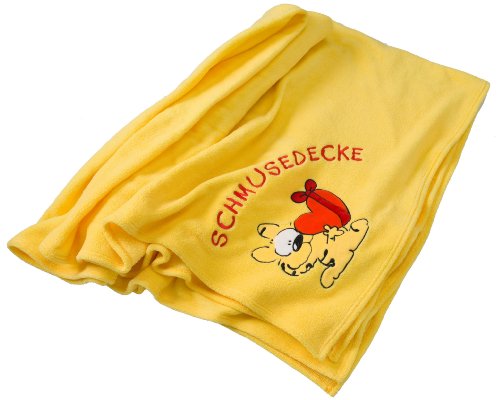 Imagen 1 de Kuscheltiger 520578 Schmusedecke - Manta en color amarillo