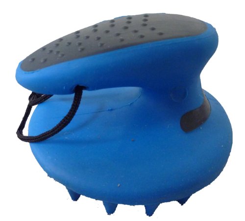 Horse Grooming Coarse Curry Comb Easy Grip Blue